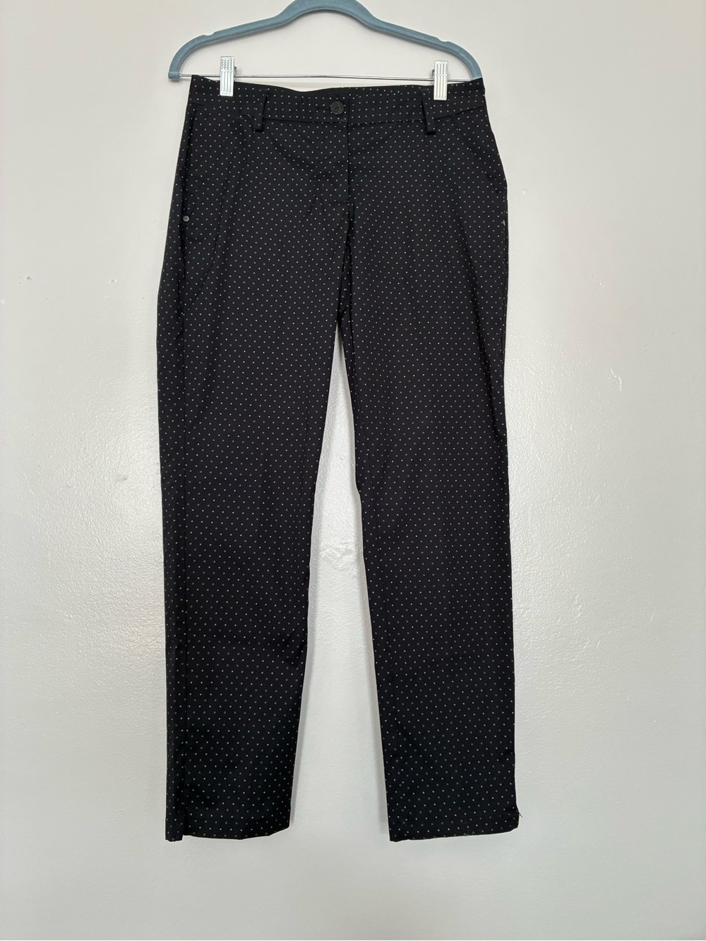Maeve black wide leg pants with a relaxed fit